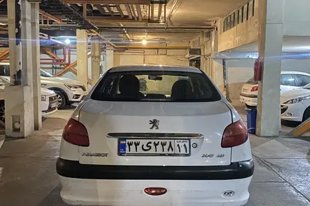 پژو ۲۰۶ صندوق دار v8 - 1389