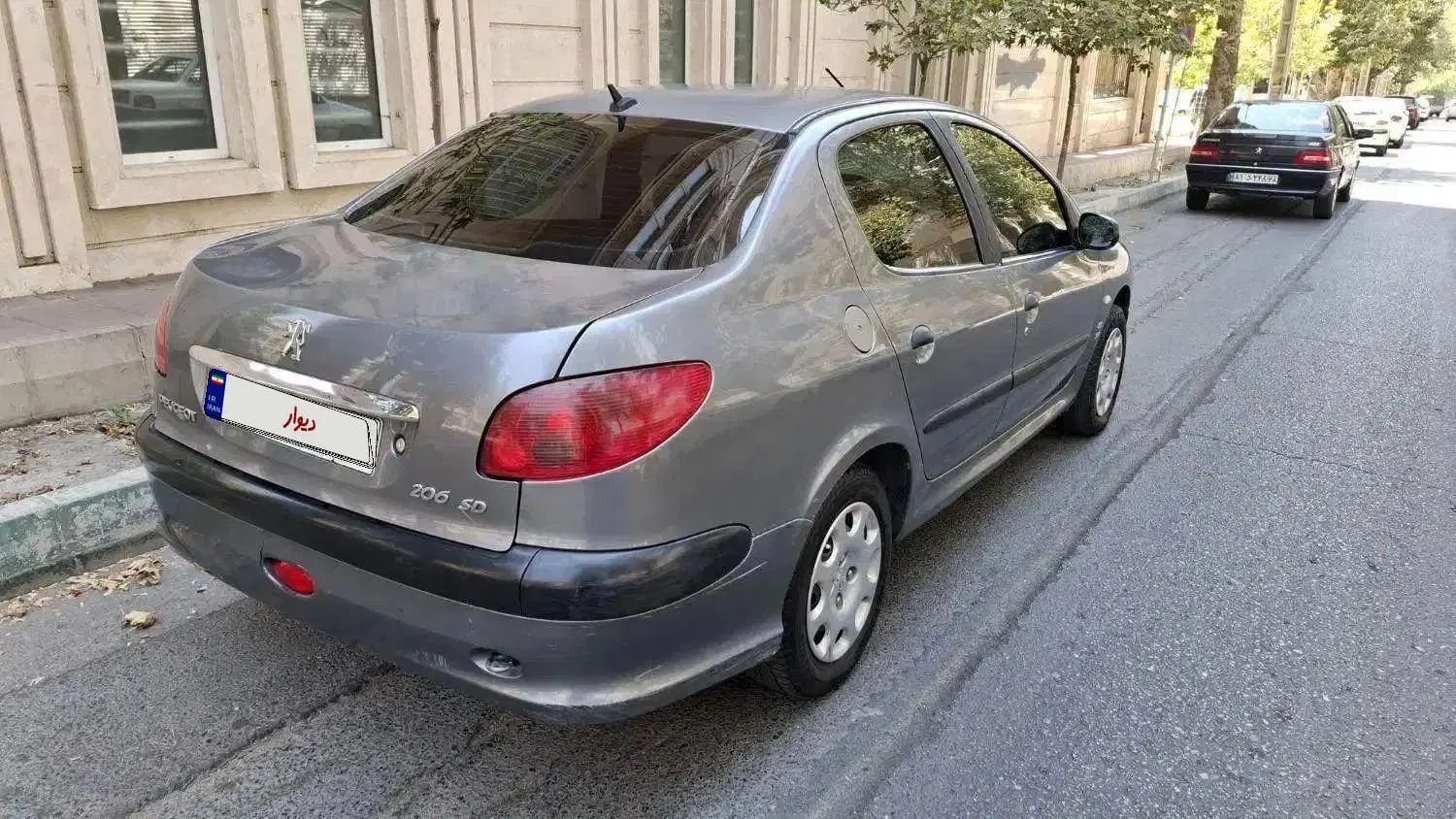 پژو ۲۰۶ صندوق دار v1 - 1390