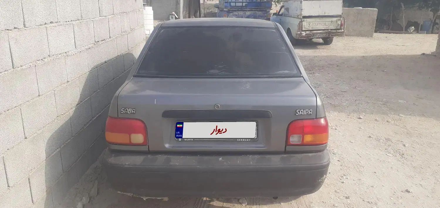 پراید صبا بنزینی - 1387