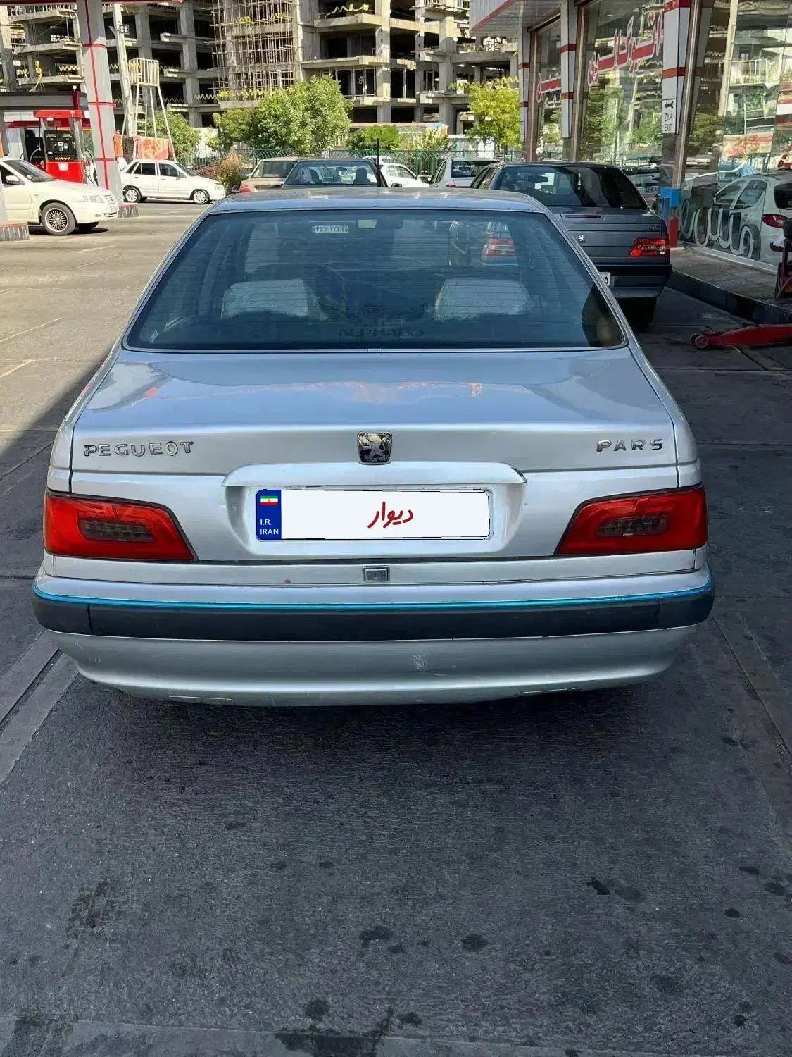 پژو پارس دوگانه سوز - 1387