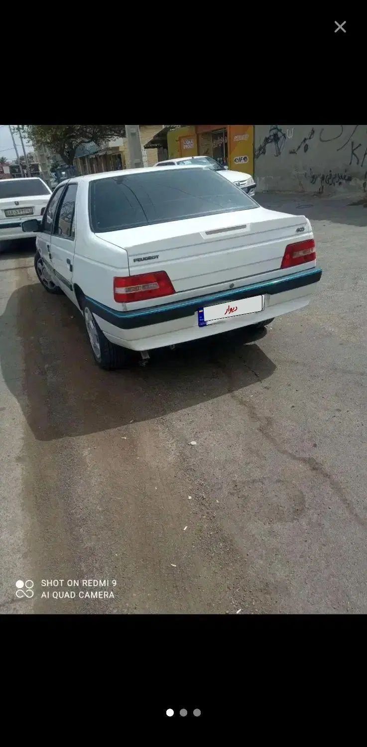 پژو 405 SLX بنزینی  XU7 - 1389