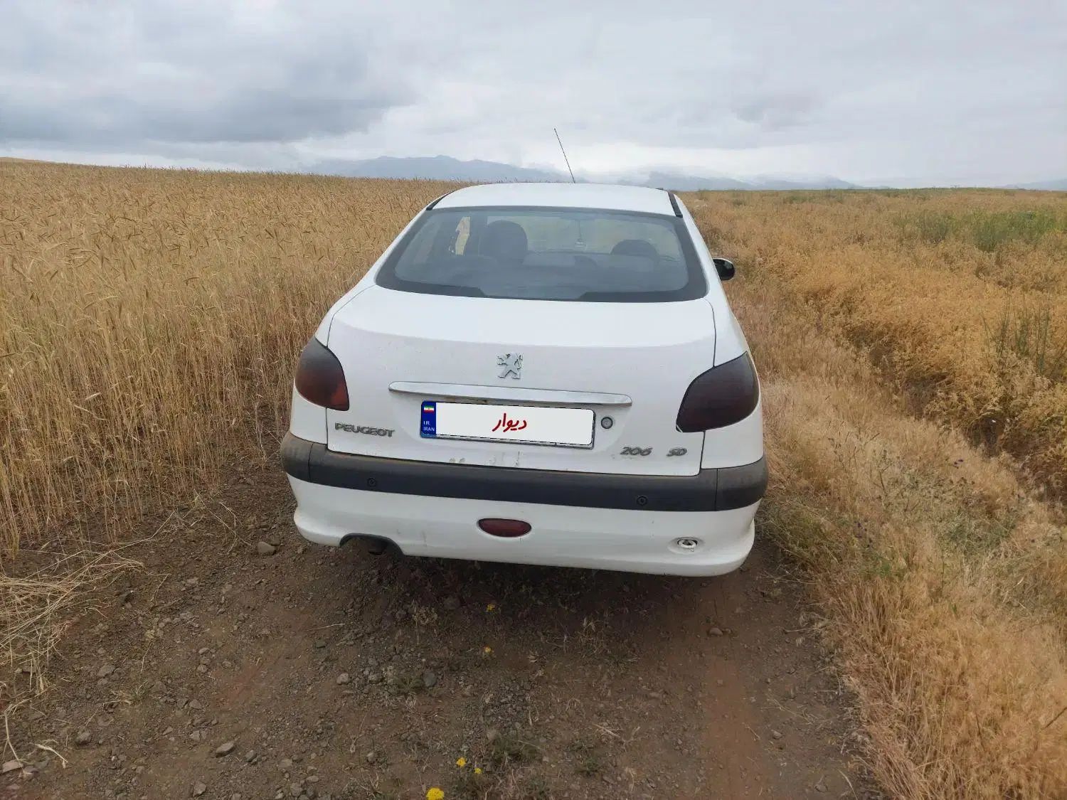 پژو ۲۰۶ صندوق دار v8 - 1393
