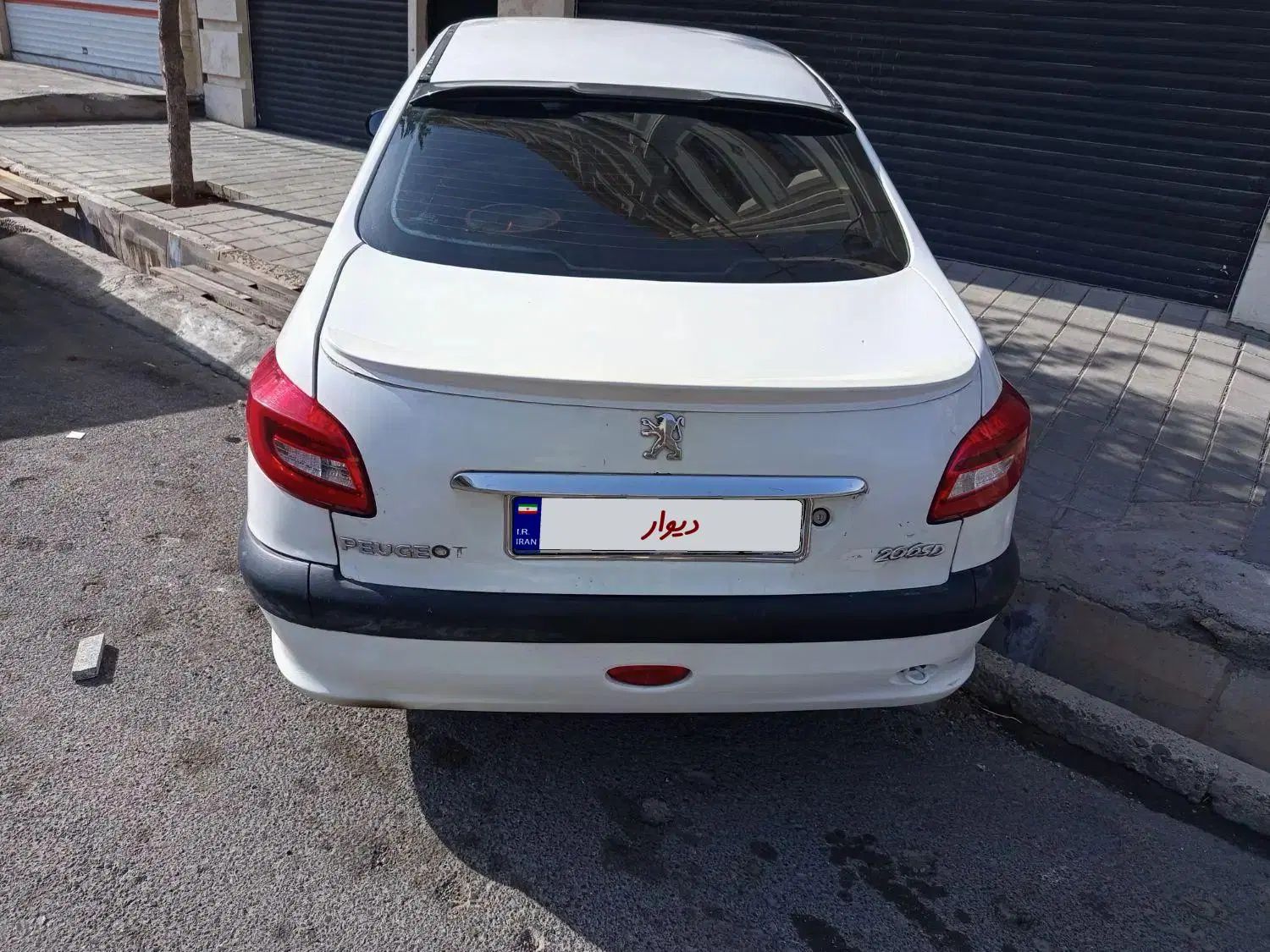 پژو ۲۰۶ صندوق دار v20 - 1388