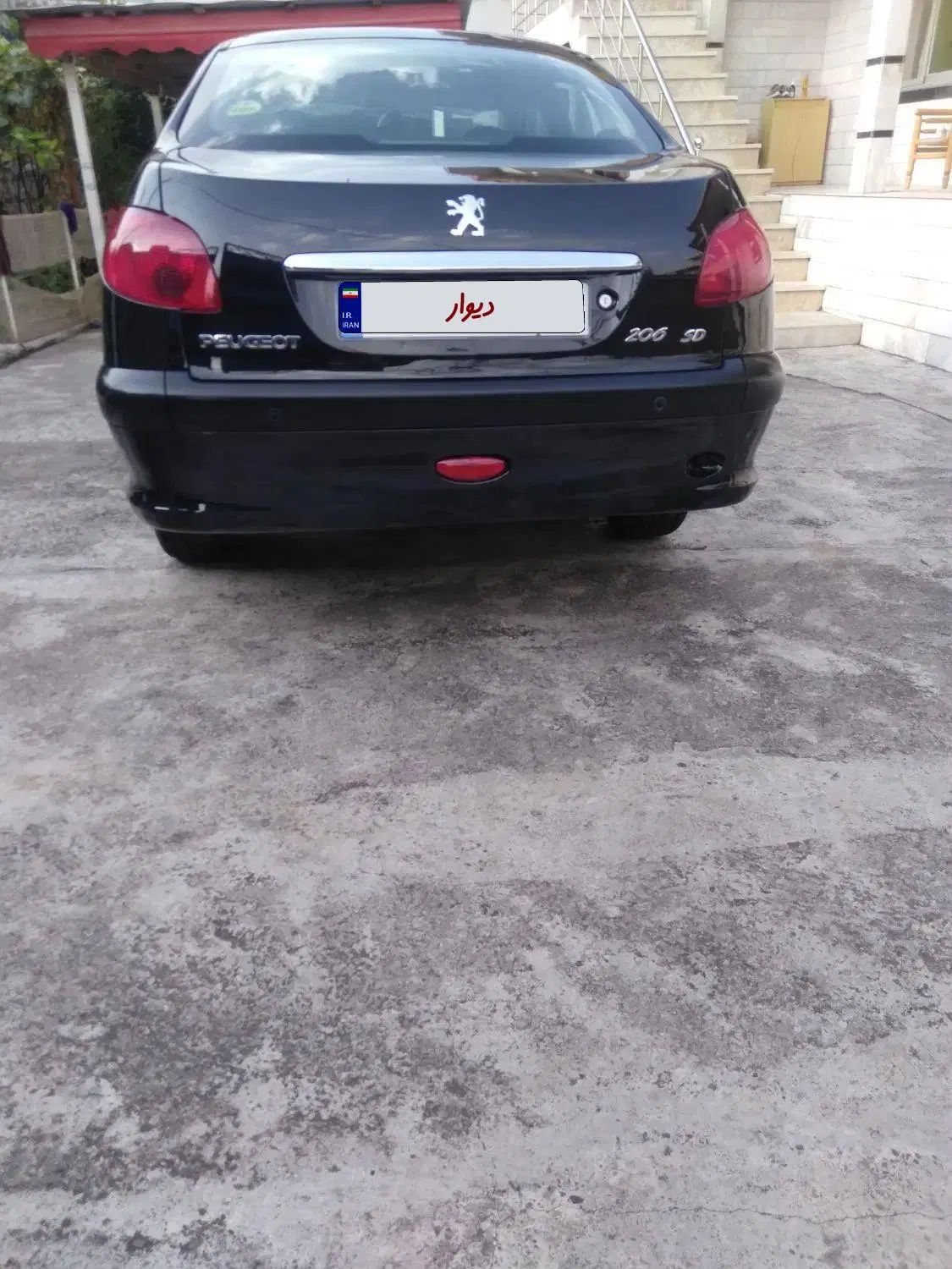 پژو ۲۰۶ صندوق دار v8 - 1397