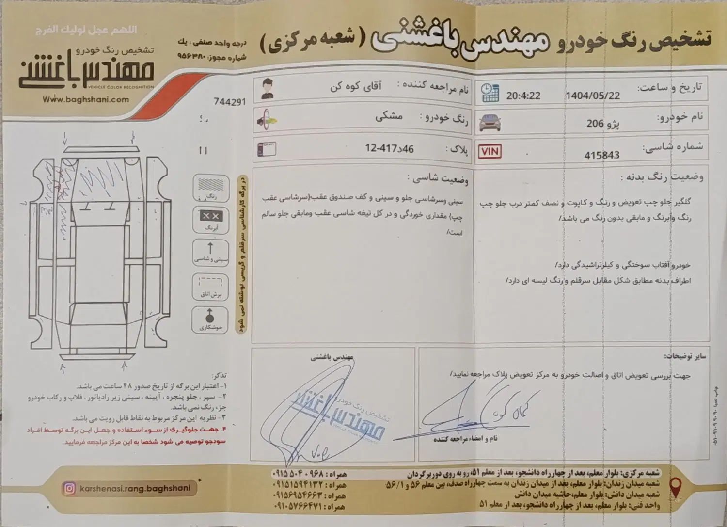 پژو ۲۰۶ صندوق دار v2 - 1390