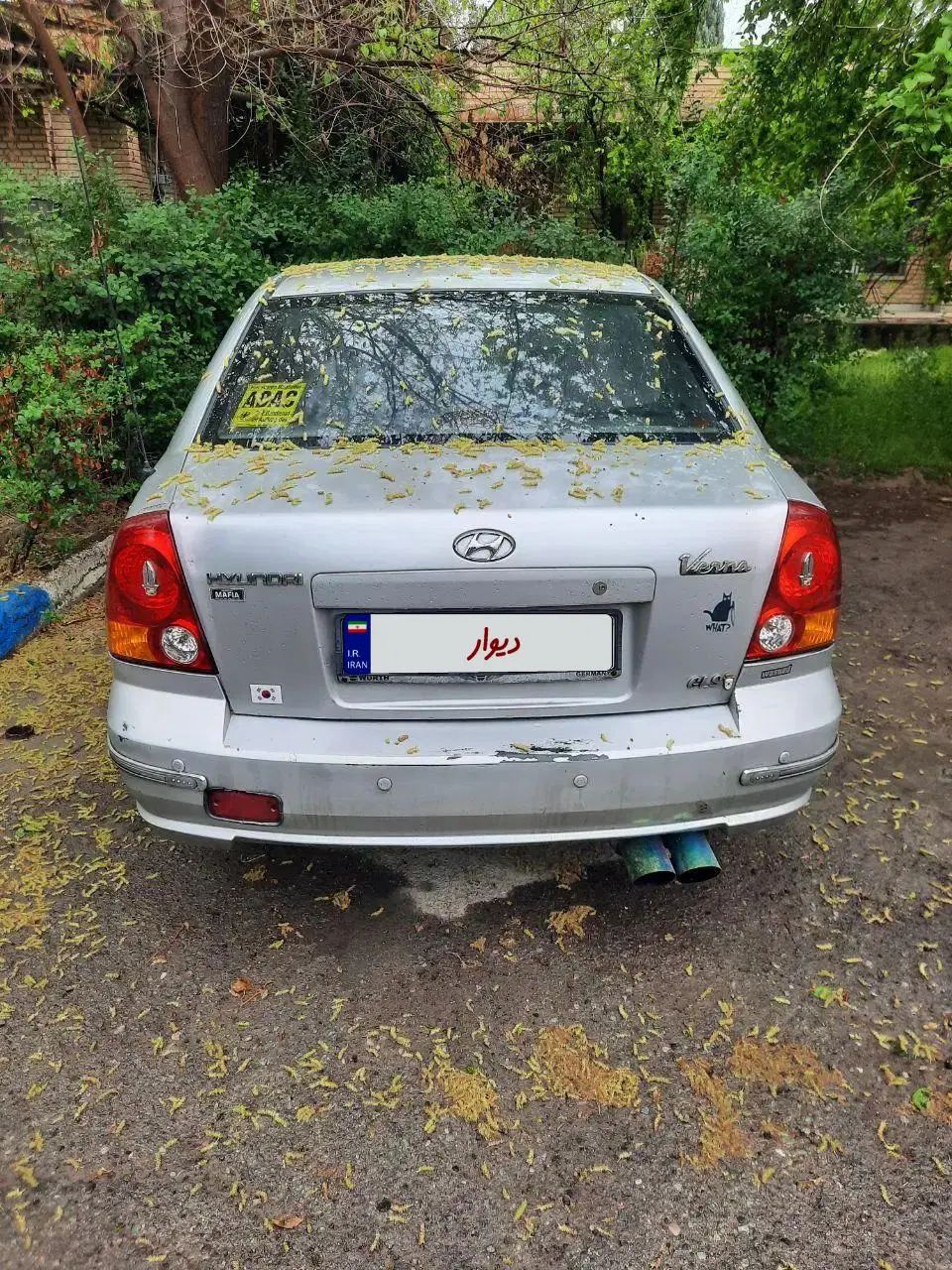 هیوندای ورنا دنده‌ ای - 1384