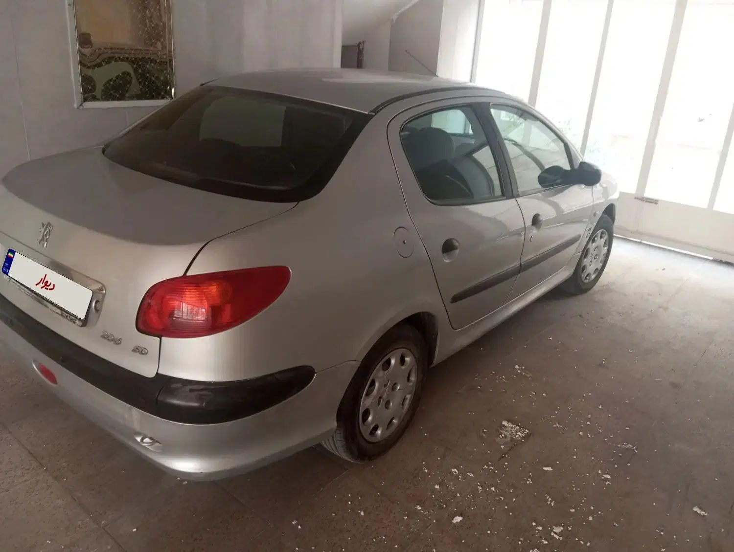 پژو ۲۰۶ صندوق دار v10 - 1389