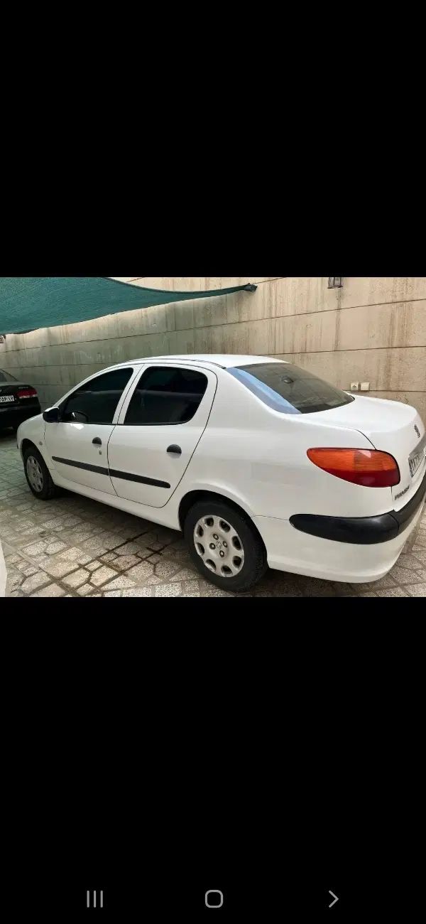 پژو ۲۰۶ صندوق دار v8 - 1388