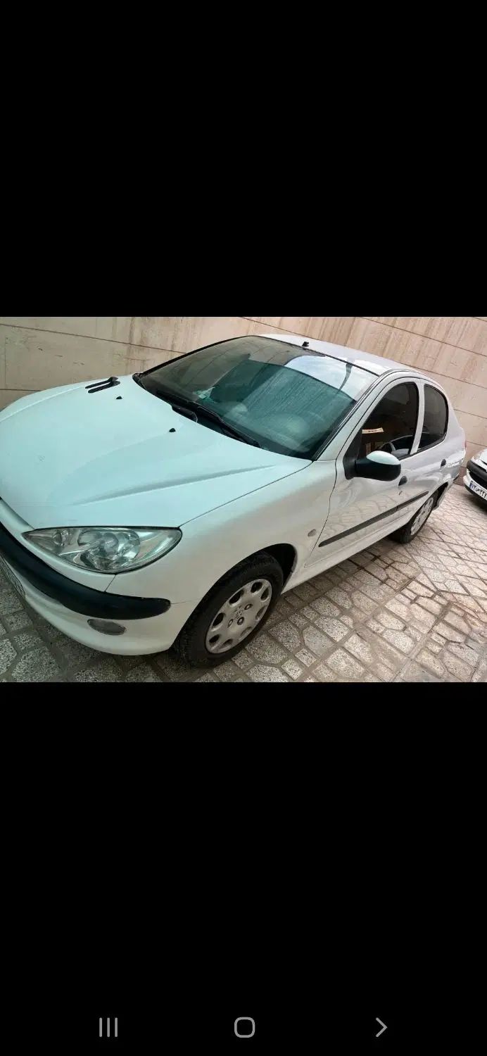 پژو ۲۰۶ صندوق دار v8 - 1388