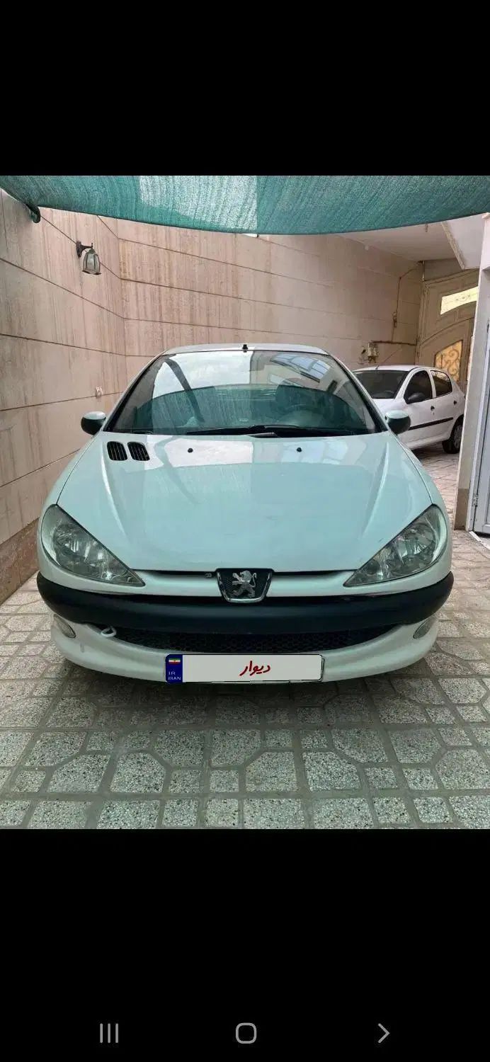 پژو ۲۰۶ صندوق دار v8 - 1388