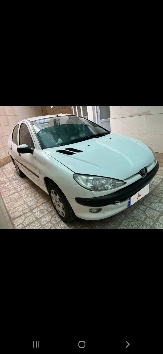 پژو ۲۰۶ صندوق دار v8 - 1388