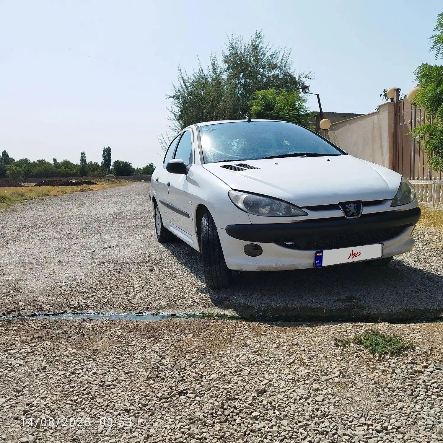پژو ۲۰۶ صندوق دار v8 - 1388