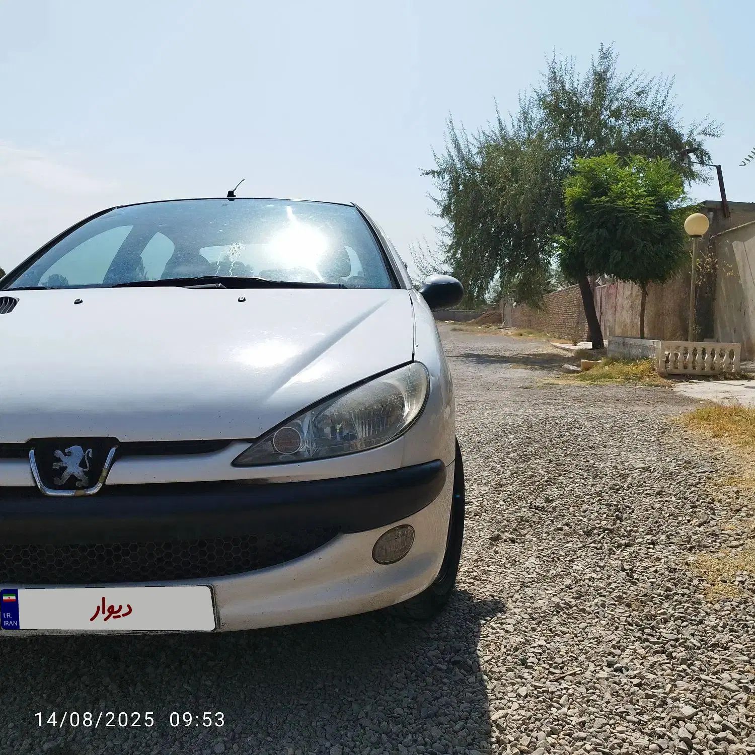 پژو ۲۰۶ صندوق دار v8 - 1388