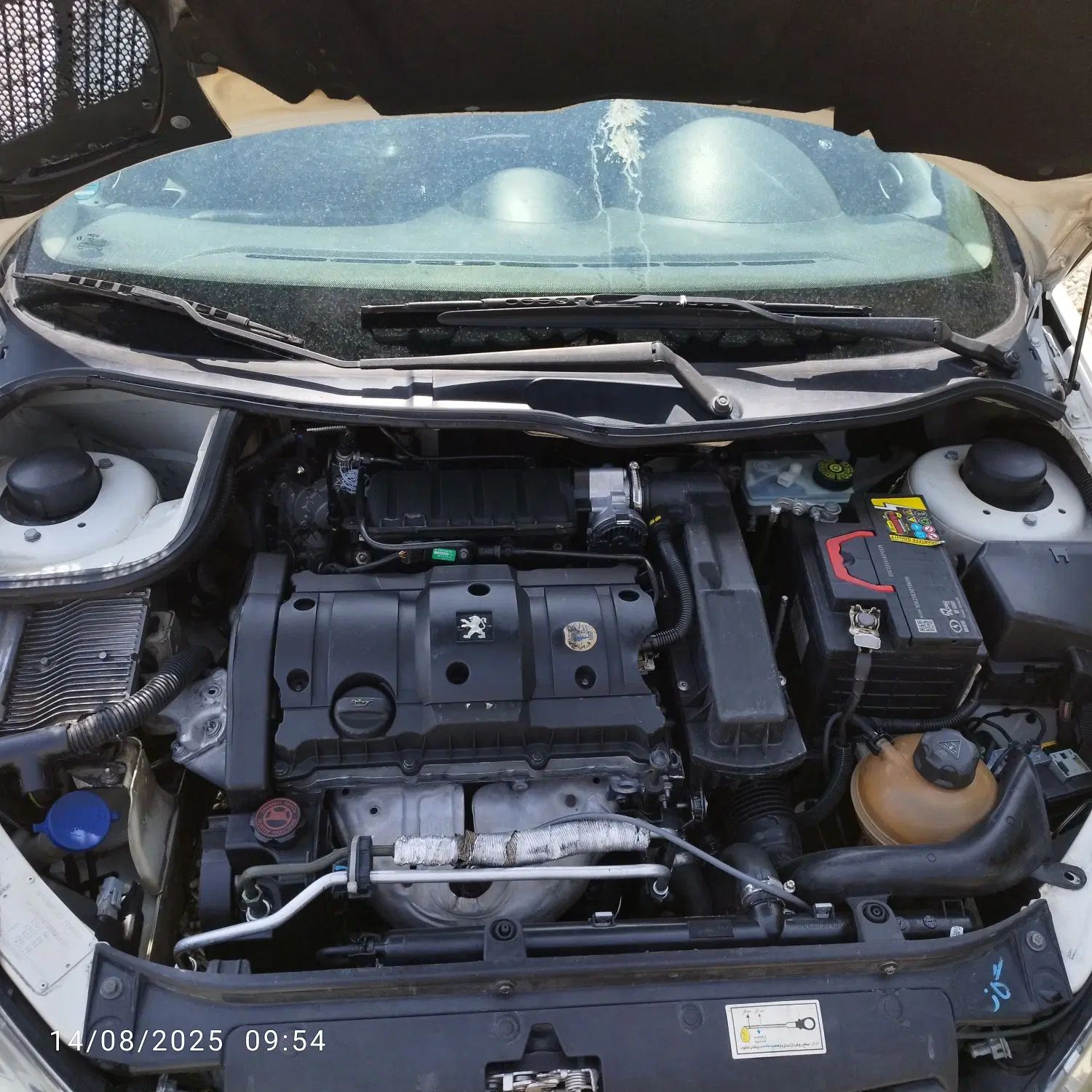پژو ۲۰۶ صندوق دار v8 - 1388