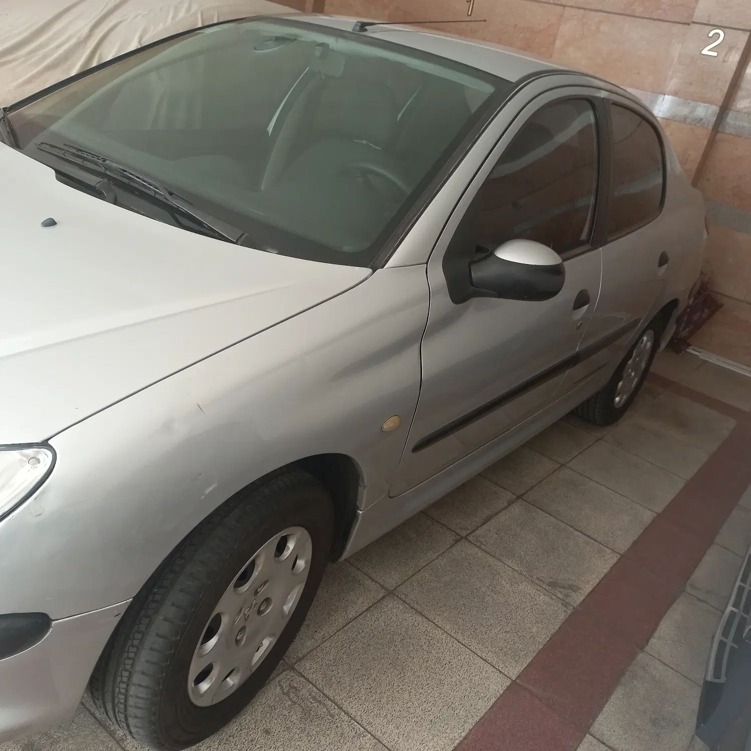 پژو ۲۰۶ صندوق دار v8 - 1389
