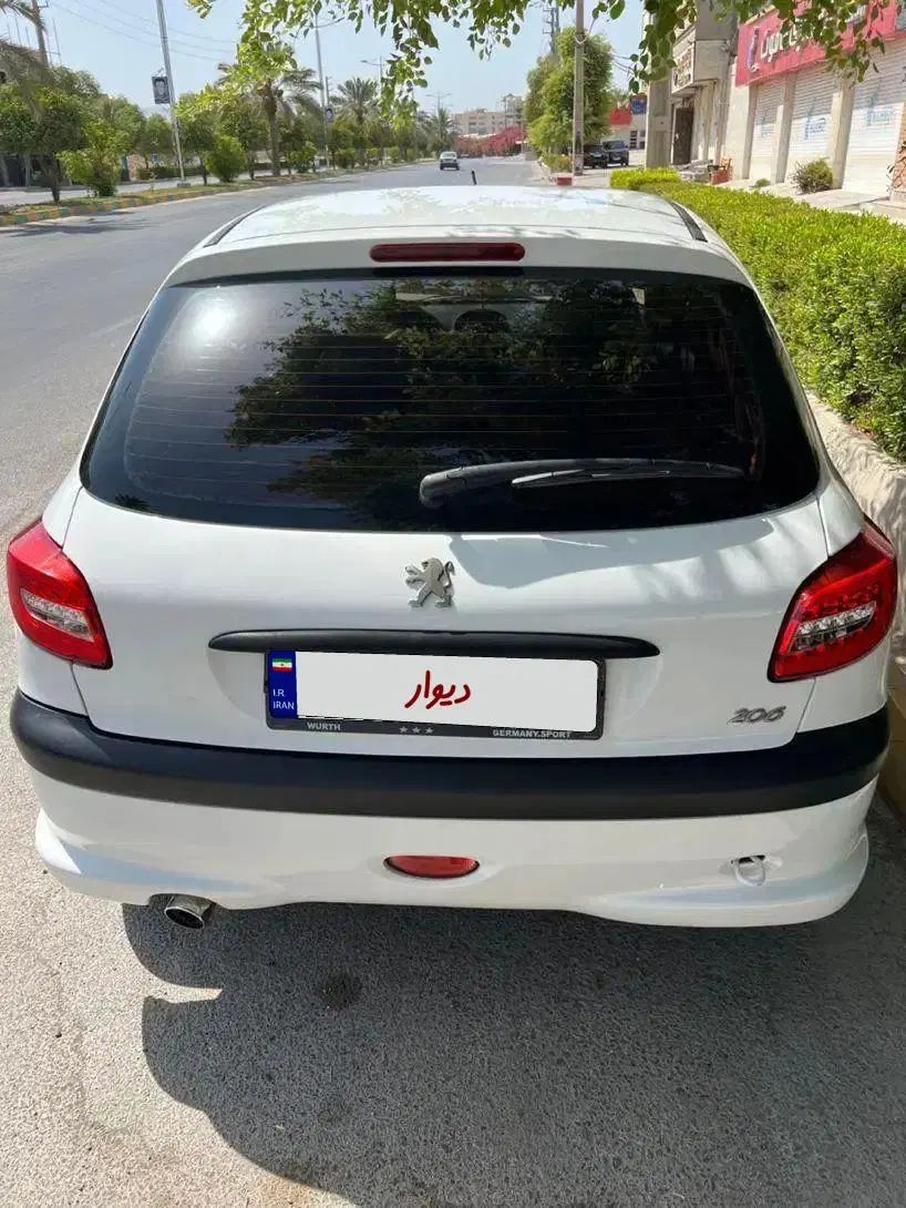 پژو 206 تیپ 2 - 1391