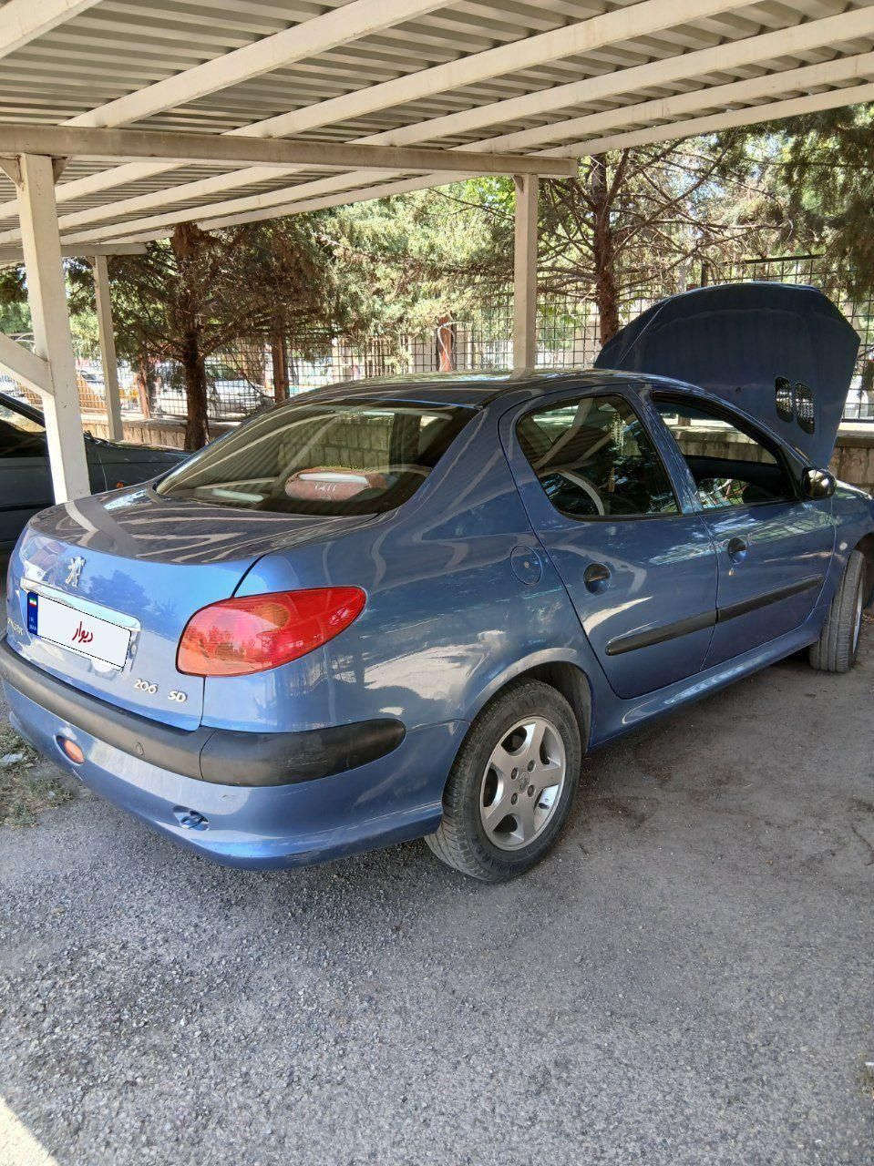 پژو ۲۰۶ صندوق دار v8 - 1393