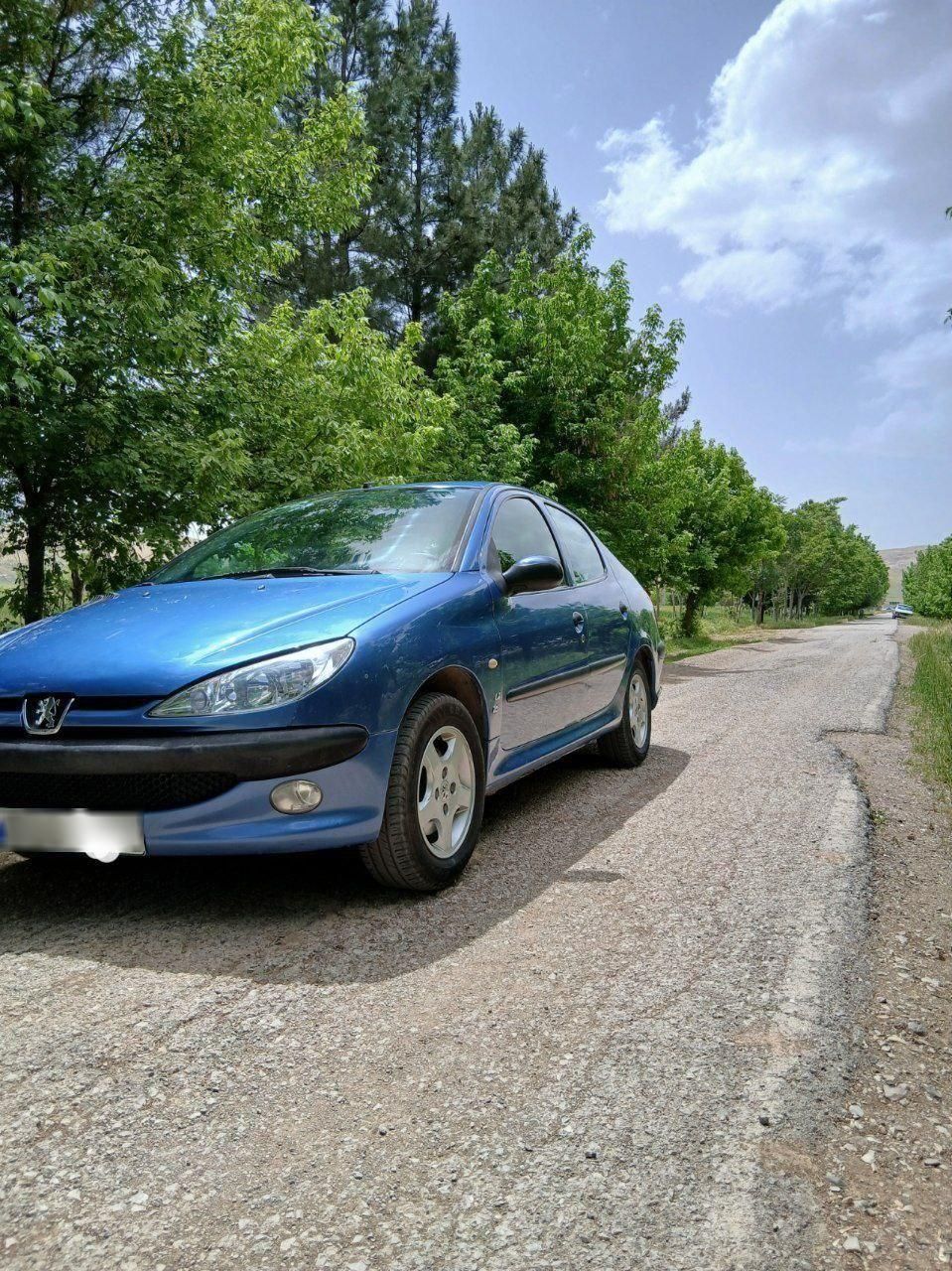 پژو ۲۰۶ صندوق دار v8 - 1393