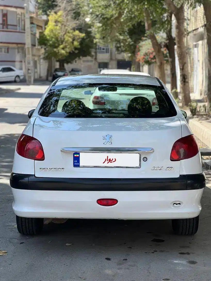 پژو ۲۰۶ صندوق دار v1 - 1390