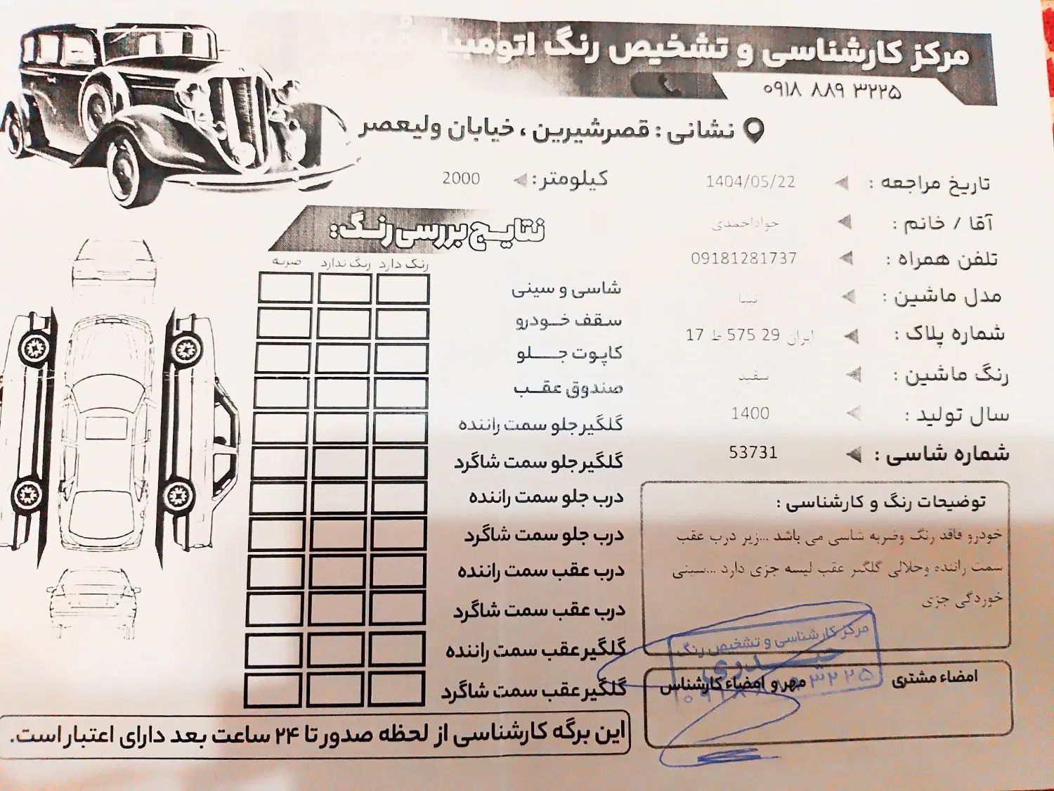 تیبا صندوق دار SX - 1400