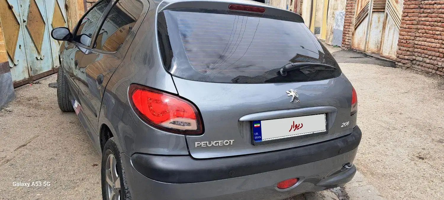 پژو 206 تیپ 5 - 1396