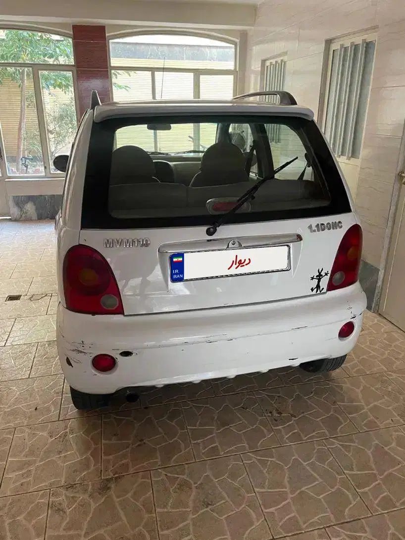 ام وی ام 110 چهار سیلندر دنده ای - 1394