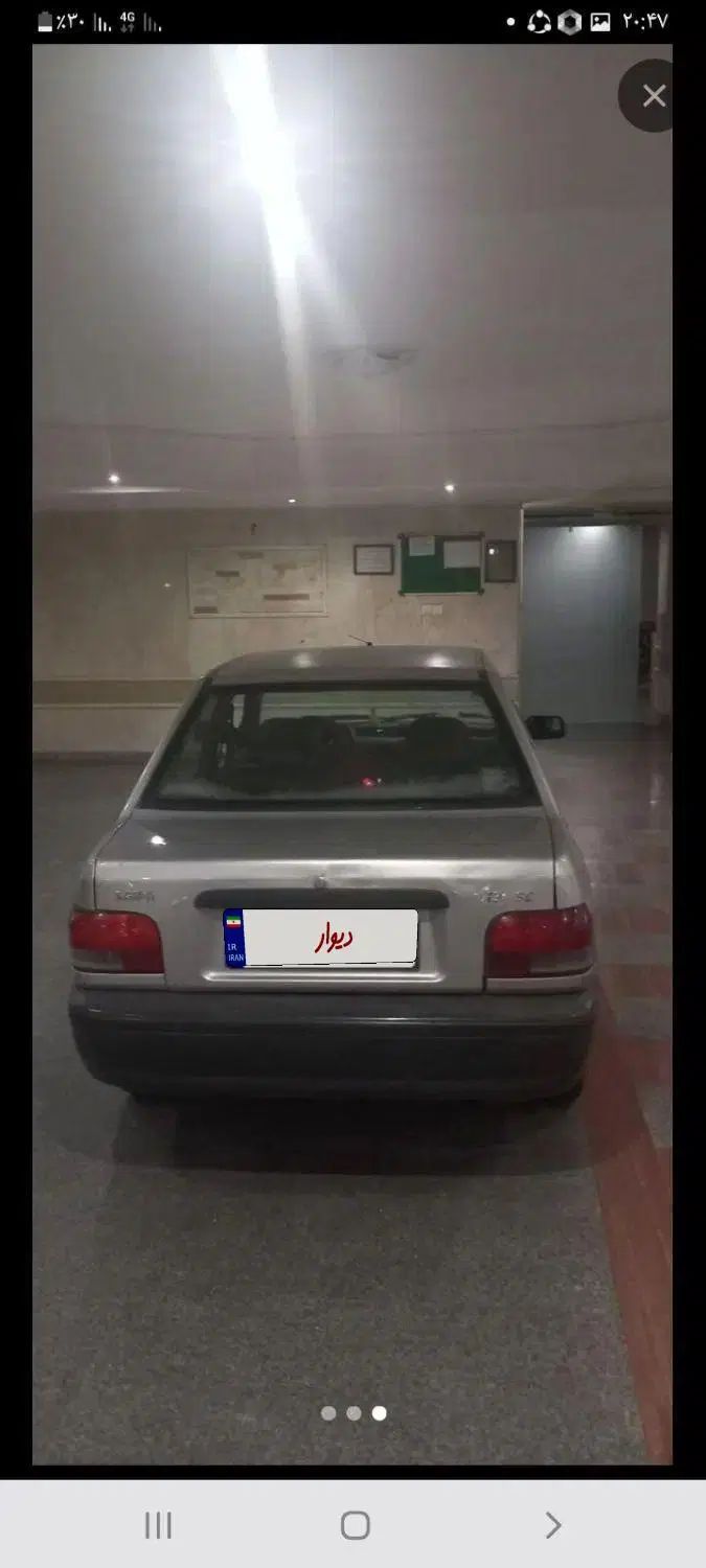 پراید صبا بنزینی - 1386