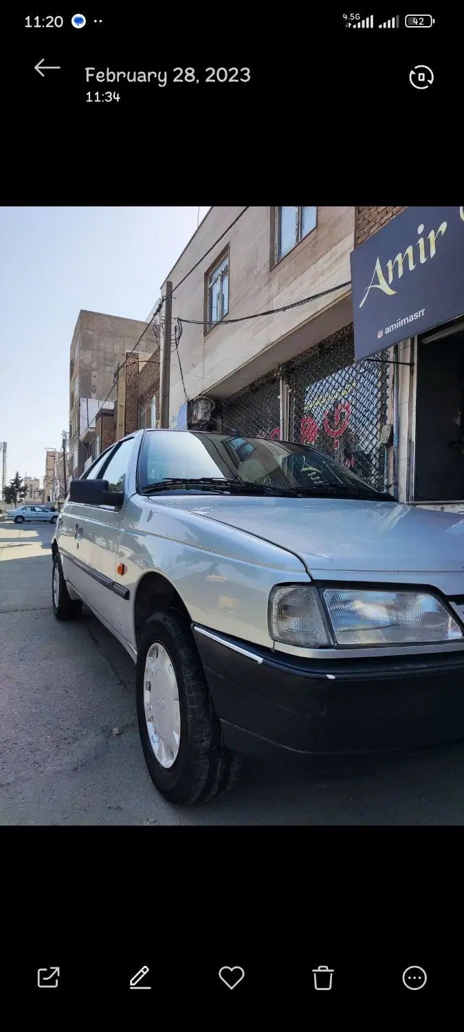 پژو روآ بنزینی - 1387