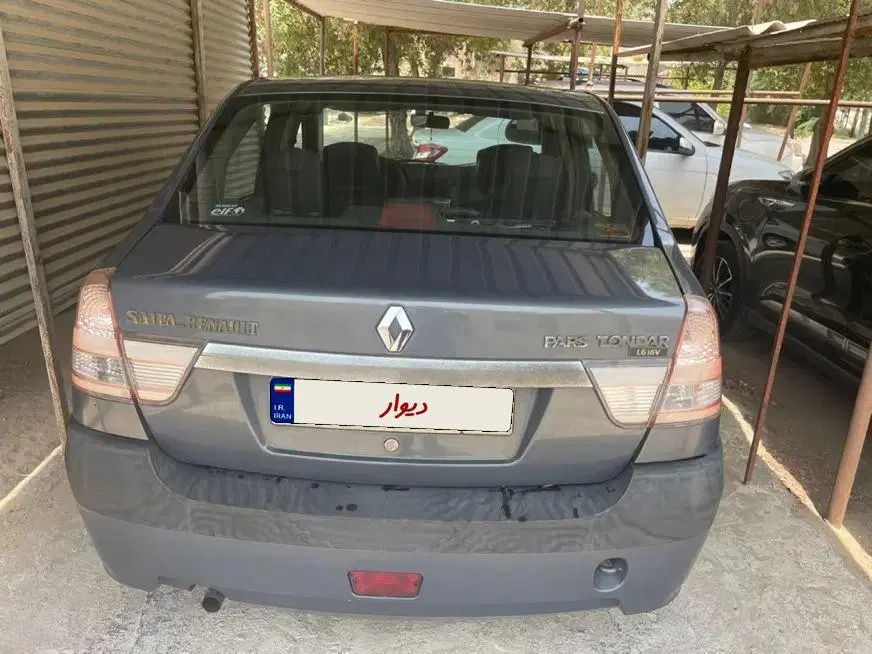 رنو پارس تندر گیربکس JHQ + مولتی مدیا - 1394