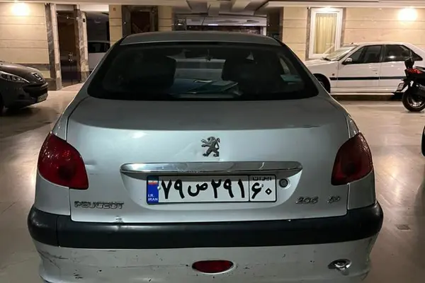 پژو ۲۰۶ صندوق دار v9 - 1389
