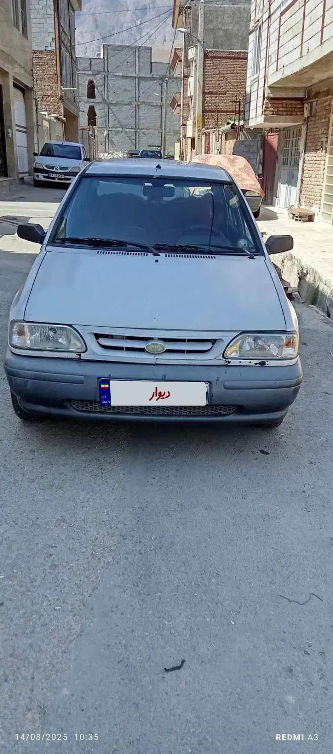 پراید صبا بنزینی - 1387