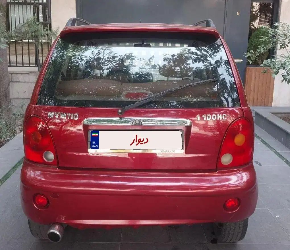 ام وی ام 110 چهار سیلندر دنده ای - 1391