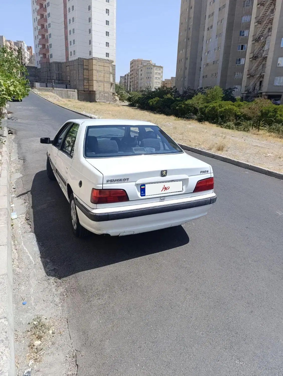 پژو پارس دوگانه سوز - 1388