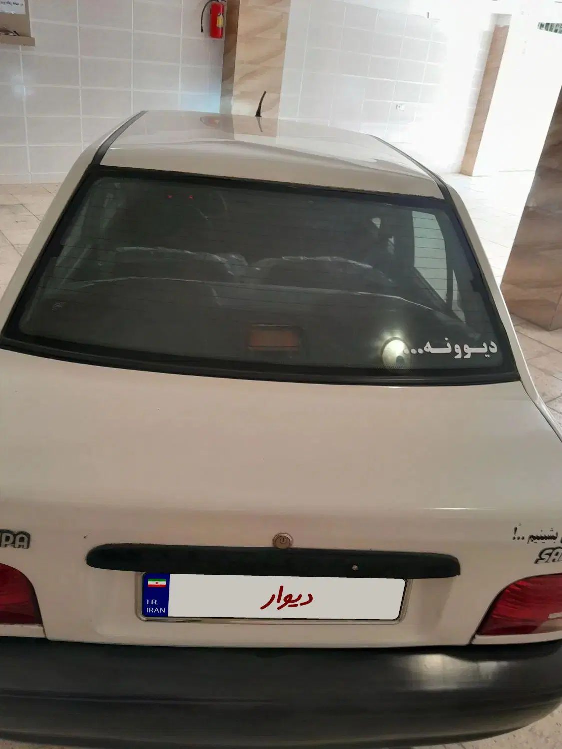 پراید صبا بنزینی - 1386