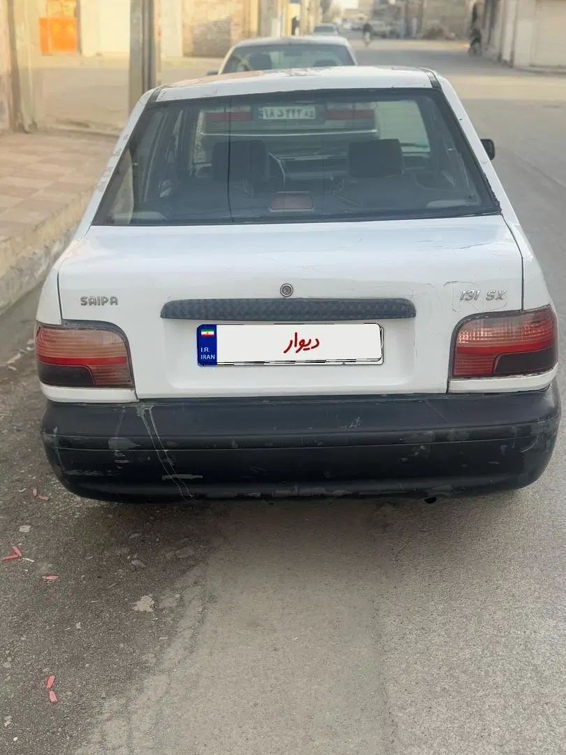 پراید صبا بنزینی - 1381