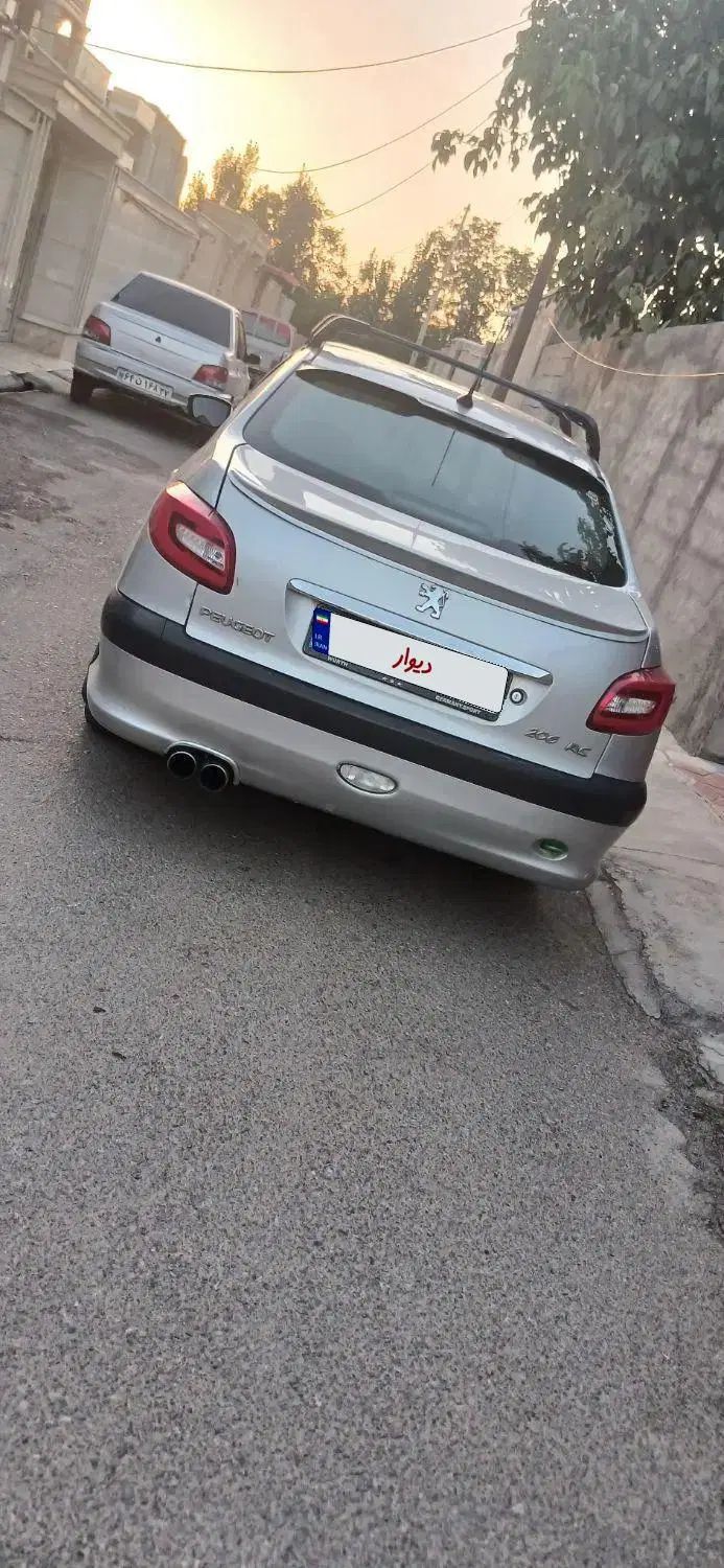 پژو ۲۰۶ صندوق دار v1 - 1386
