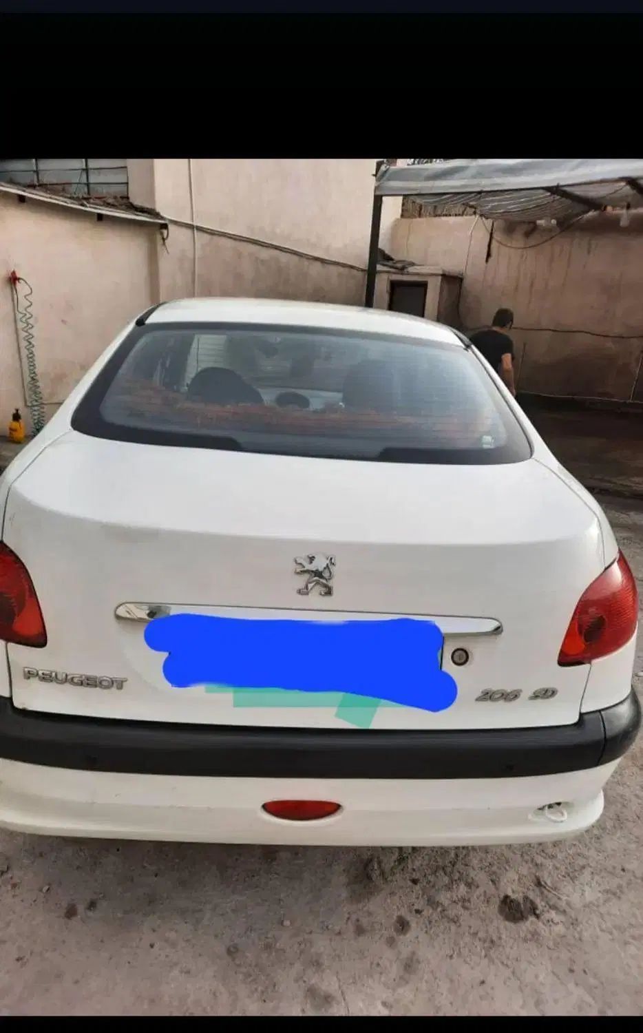پژو ۲۰۶ صندوق دار v8 - 1398