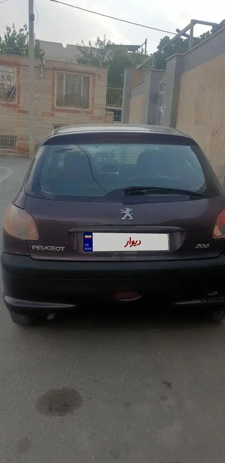 پژو 206 تیپ 2 - 1391