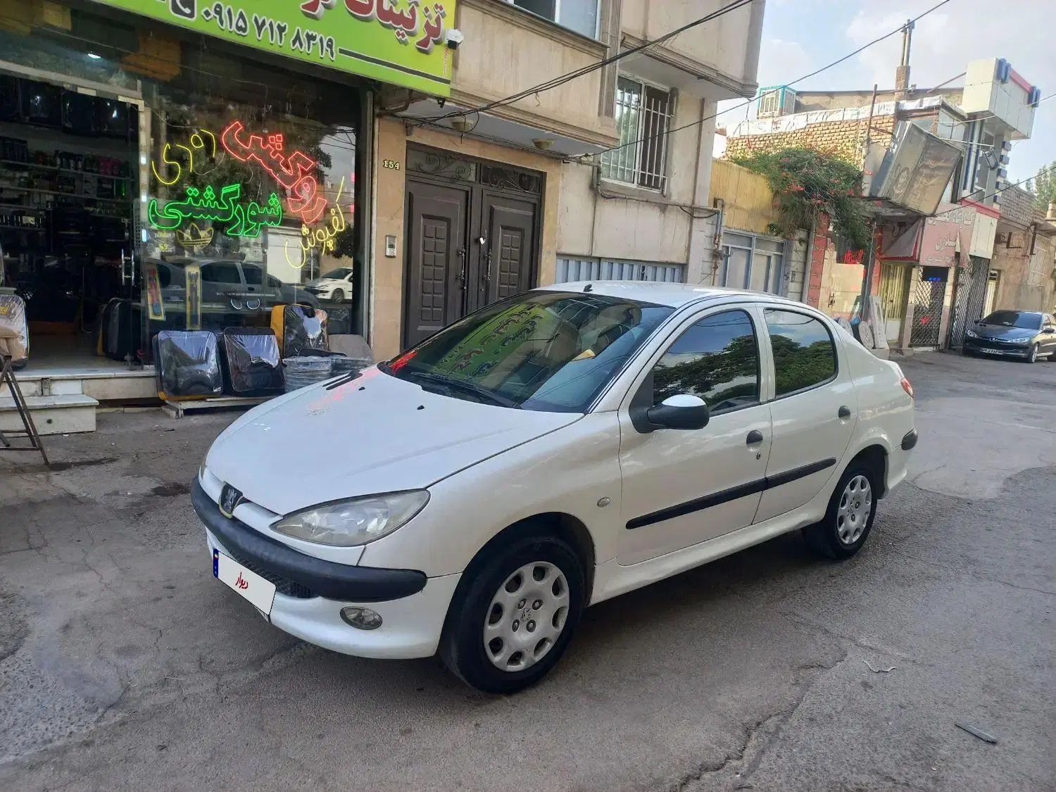 پژو ۲۰۶ صندوق دار v1 - 1387