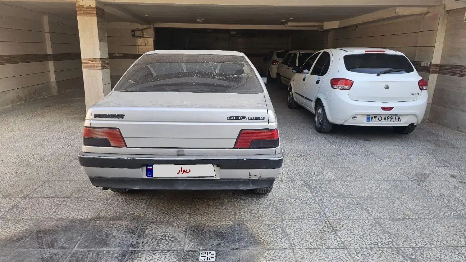 پژو 405 GLX - دوگانه سوز - 1389