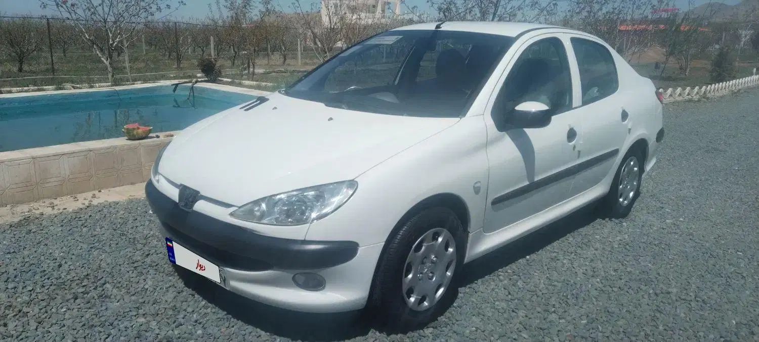 پژو ۲۰۶ صندوق دار v8 - 1388