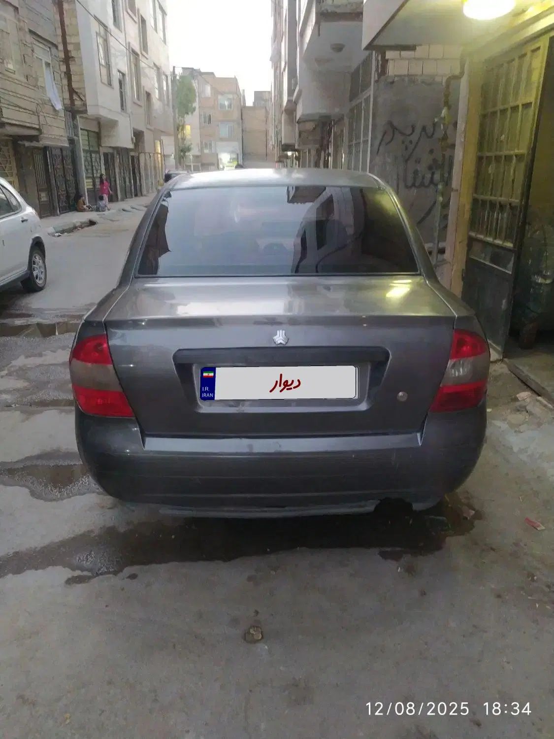تیبا صندوق دار EX دوگانه سوز - 1394