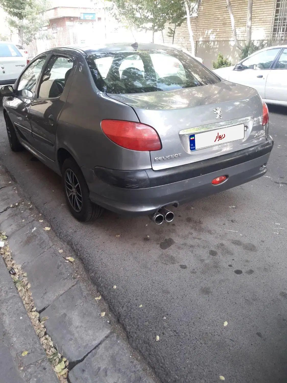 پژو ۲۰۶ صندوق دار v8 - 1386