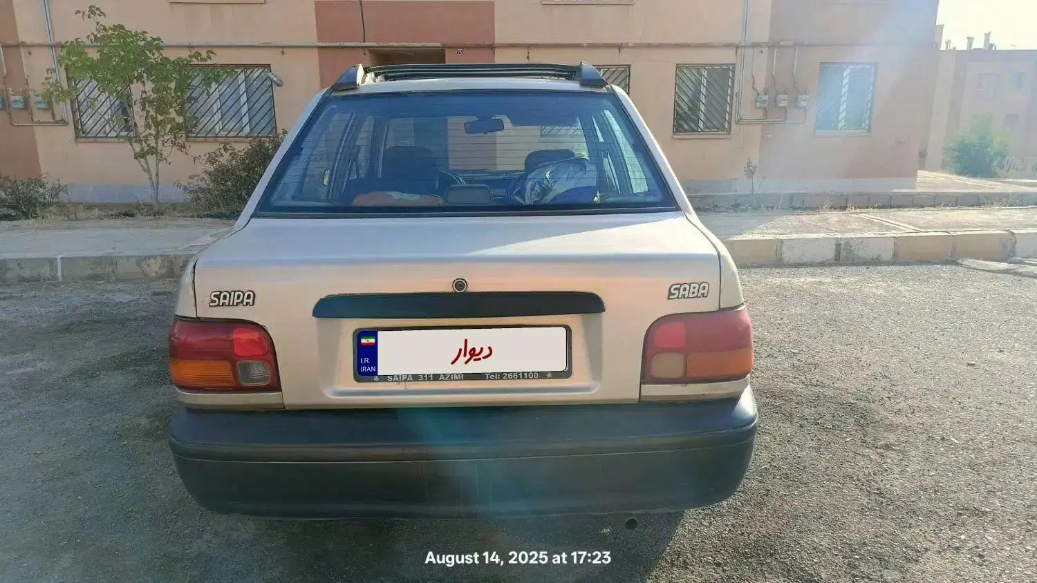 پراید صبا بنزینی - 1389