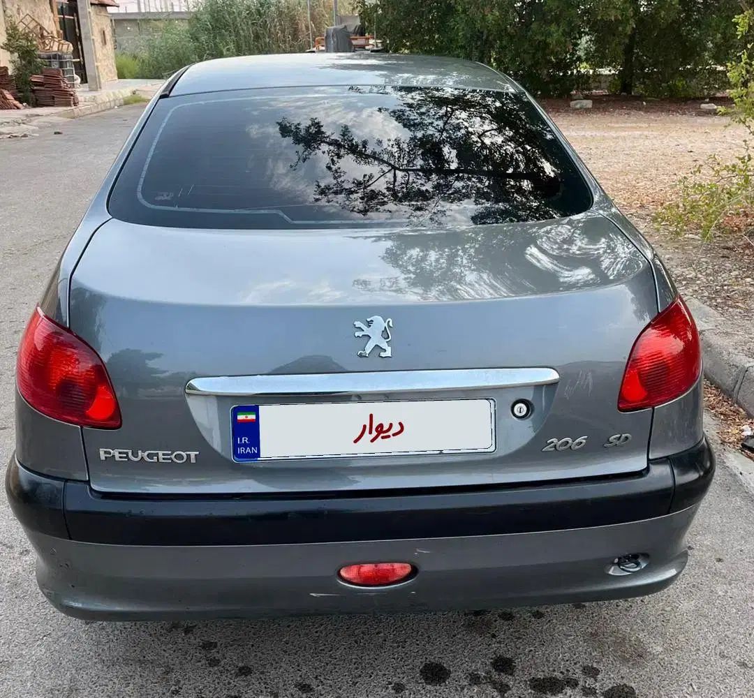 پژو ۲۰۶ صندوق دار v8 - 1399