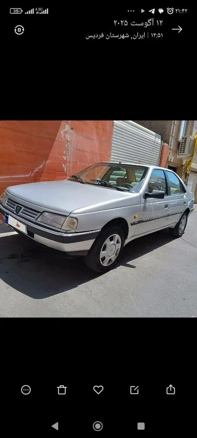 پژو 405 GLX - 1389