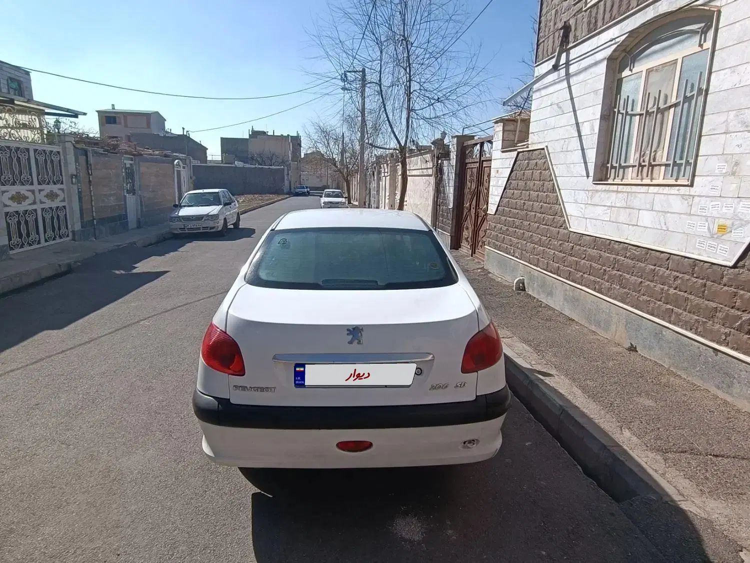 پژو ۲۰۶ صندوق دار v1 - 1390