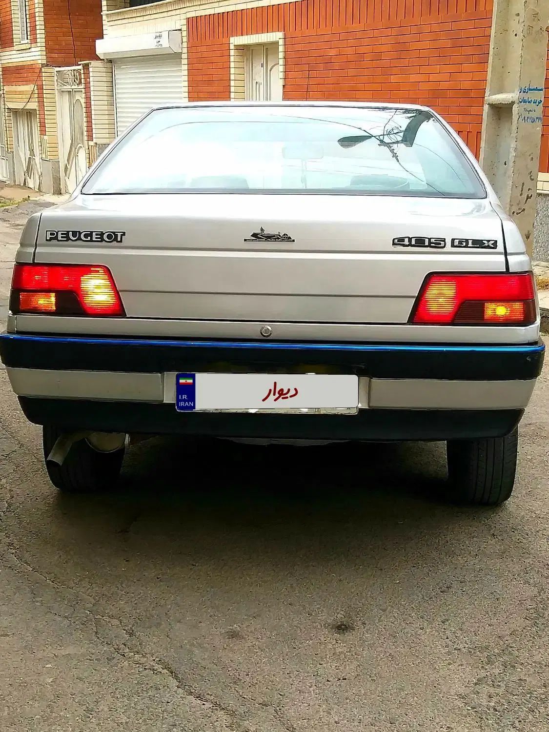 پژو 405 GLX - دوگانه سوز - 1387