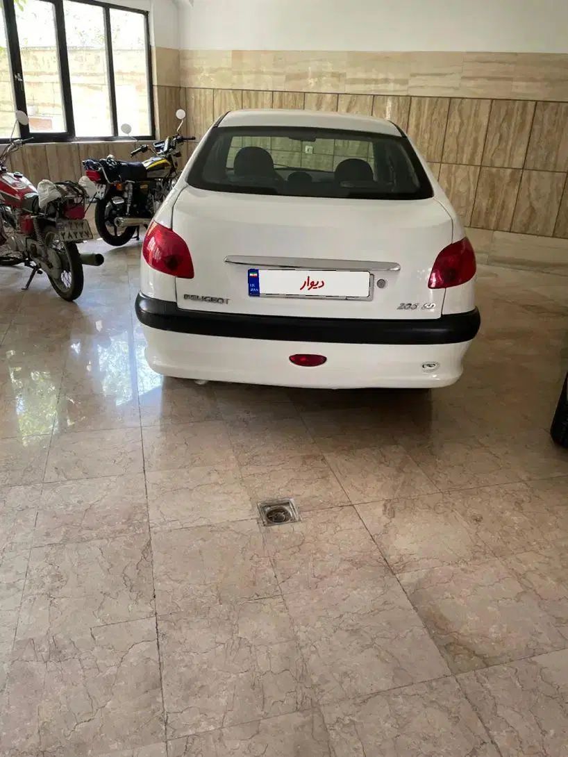 پژو ۲۰۶ صندوق دار v20 - 1390