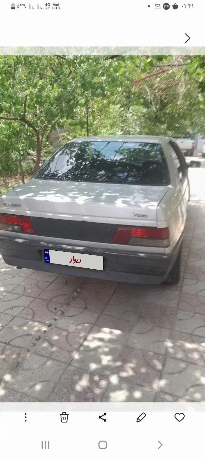 پژو روآ بنزینی - 1388